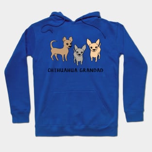 Chihuahua grandad - blue Hoodie